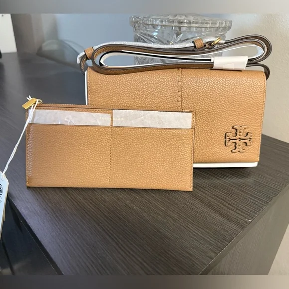 TORY BURCH MCGRAW WALLET CROSSBODY